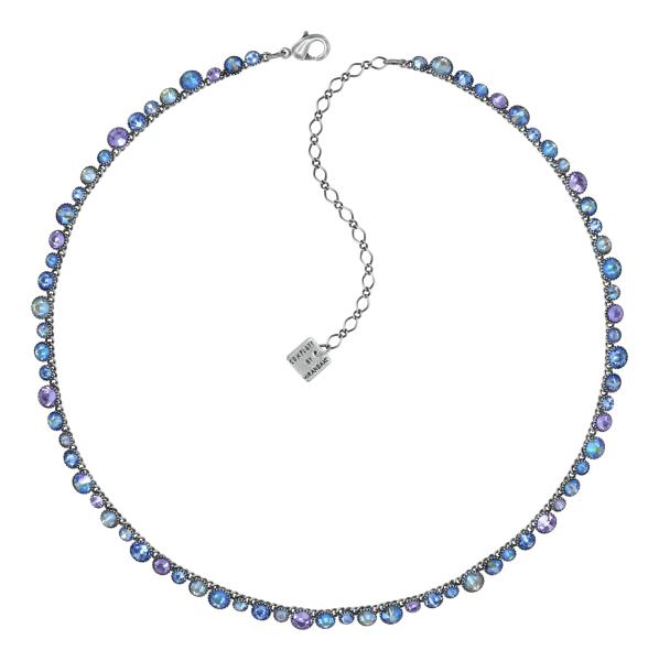 Blue/purple - Water Cascade necklace - Konplott